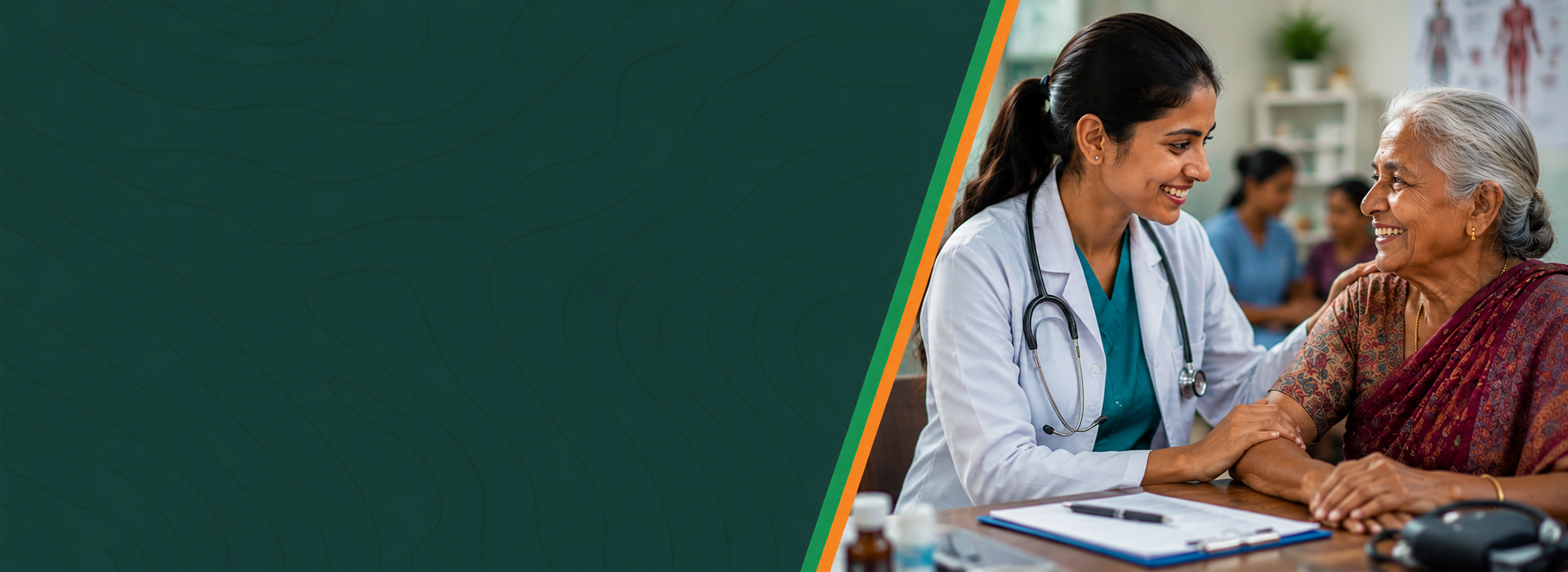 Medical camps, health awareness <br> and patient assistance.